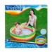 Şişme Taban 3 Halkalı Renkli Yuvarlak Çocuk Havuzu 102x25cm