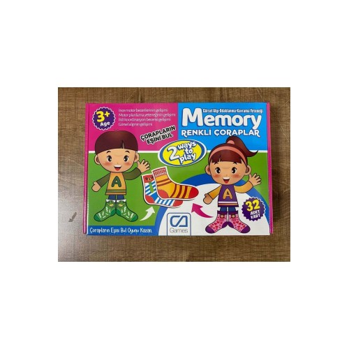 MEMORY RENKLİ ÇORAPLAR (24)