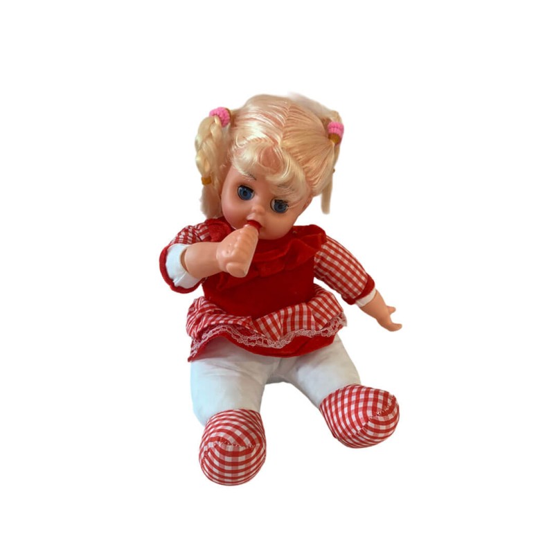 30 CM SESLİ BİBERONLU BEBEK (120)